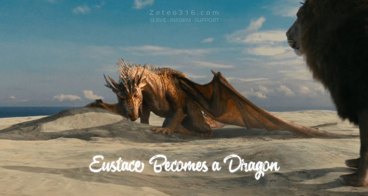 Eustace Becomes a Dragon